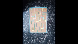 How to make Marble Maze game || DIY cardboard game || Crafty dazzlers #shorts || 100th Video😇