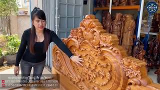 ម៉ូតគ្រែបារាំង | Best Decor Wooden Bed | Z60 | 2788$ | Bluestone Entertainment