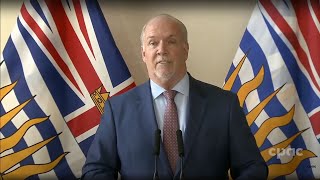 B.C. Premier John Horgan on health-care funding, anti-vaccination protests – September 23, 2021