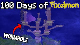 Entering the Ultra Space Dimension on the 100 Days of Minecraft Pixelmon World