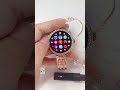 hw16 mini smartwatch full touch luxury reloj inteligente gold voice call nfc chat women smart watch