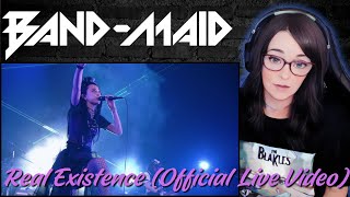 BAND-MAID - Real Existence (Official Live Video) | REACTION | First Time Hearing