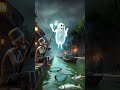 👻 সাদা ভূত 👻। white ghost shorts avisoptobari অভিশপ্তবাড়ি ghost viralshorts horror