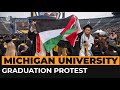 Pro-Palestine protest interrupts University of Michigan graduation ceremony | Al Jazeera Newsfeed