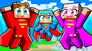 Jeg Bliver ADOPTERET af en SUPERHELTE-Familie i Minecraft!