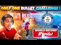 Only 1 Bullet Booyah Challenge | Making a World Record in The World in Free Fire | Amit Bhai Shocks