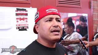 ROBERT GARCIA "THERES NOT MUCH GGG CAN CHANGE. IN REMATCH CANELO TAKES THE FIGHT"