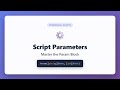 PowerShell Script Parameters: Master the Param Block for Beginners