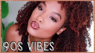 90s vibes fall makeup (with red hair!) | EASY makeup tutorial
