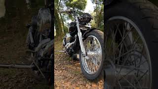 Honda 750 shadow black widow version