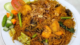 BIHUN GORENG SEAFOOD ALA RESTO DIJAMIN BIKIN KETAGIHAN