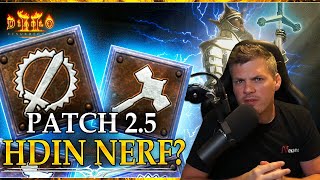 The HDIN WON'T GET NERFED in Patch 2.5 - Here's Why + New SECRET ITEMS ?!?!