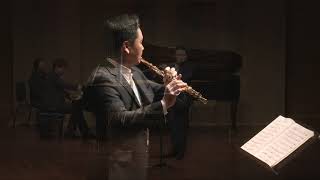 20.01.19 우영욱 플룻 독주회 Francis Poulenc Sonata for Flute and piano   Allegro malinconico