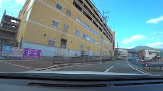 【イオン 亀岡店】の立体駐車場に入りました。I entered the multi-storey car park of 　AEON Kameoka store.