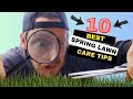 DON'T Make THESE Mistakes! TOP 10 DIY Spring Lawn Care Tips!