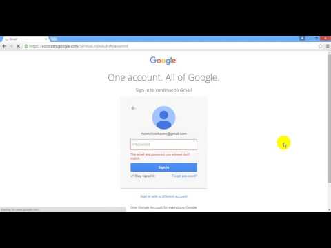 Gmail Forgot Password Recovery Gmail Forgot Password Recovery