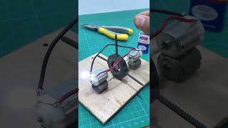 Dc motor with magnet exprement ✅