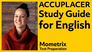 ACCUPLACER English Study Guide