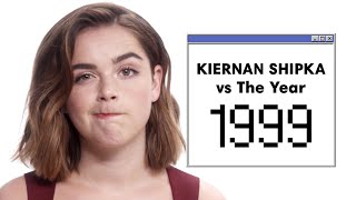 Kiernan Shipka Doesn't Know What a Furby Looks Like 😱 | Vs. The Year | Harper's BAZAAR