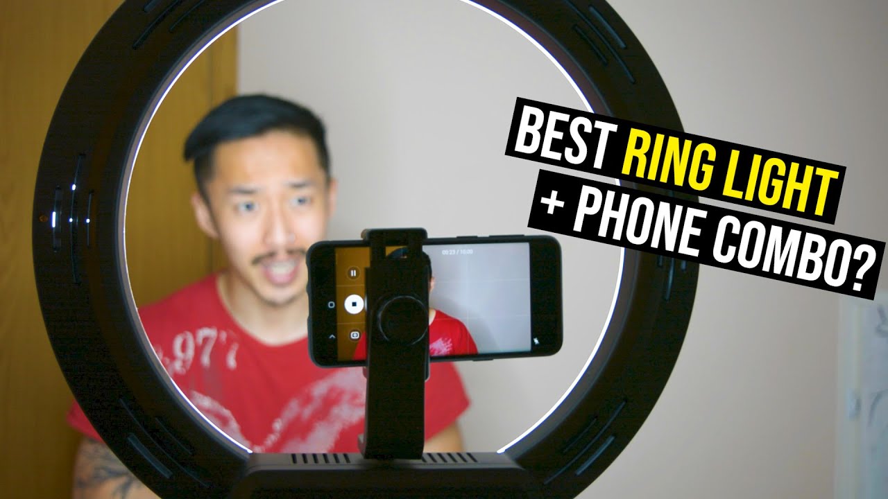 BEST Ring Light For YouTube Videos With A Phone? (How-To Tutorial ...