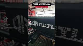 ชุดแต่งเหล็กดำ Outlander 4x4 by เจริญประดับยนต์