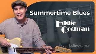 Summertime Blues by Eddie Cochran | Easy Guitar