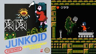 Junkoid - Hack of Metroid [NES] Longplay