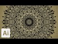 How to Create Big Mandala | Adobe Illustrator Tutorials