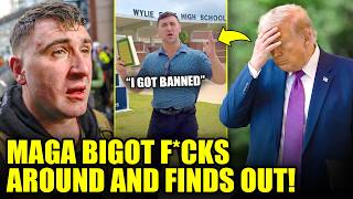 Violent MAGA J6er Is STOPPED After Trying To Infiltrate A High School!