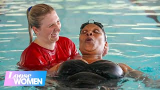 Brenda’s First-Ever Swimming Lesson With Olympic Gold-Medalist Rebecca Adlington | Loose Women