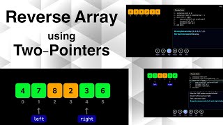 Reverse an Array Using Two Pointers | Step-by-Step Explanation for Beginners