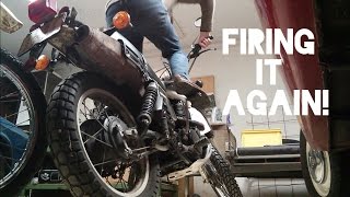 Restarting dad's 1979 Yamaha XT 500