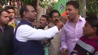 Watch: Celebrations at BJP's Ahmedabad office