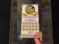 missed win on $10 gold rush doubler from sood 1276 lottery winners shorts