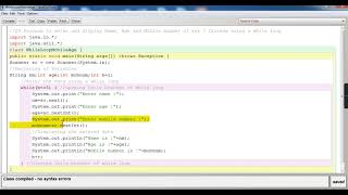 WHILE LOOP MOBILAGE||JAVA CLASS by ASHISH