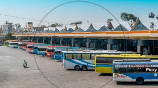 Hyderabad Bus Stand (MGBS) \u0026 Metro railway station