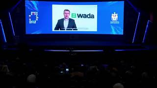 A special message from Witold Banka; President of WADA at the opening ceremony #sportsexpo2023