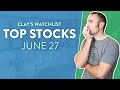 Top 10 Stocks For June 27, 2024 ( $FFIE, $RIVN, $OPTT, $NVDA, $WENA, and more! )