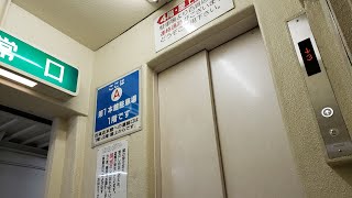 2年で解体！岡島百貨店第1駐車場のエレベーター（Jes製）