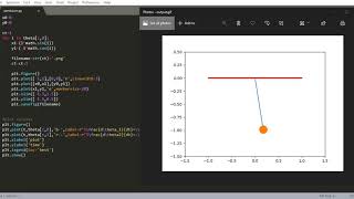 Solving Second Order ODE in PYTHON - Pendulum Oscillation.