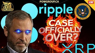 [LIVE] Ripple VS SEC Case Officially Over? Settlement OR Dismissal? XRP Chart Analysis