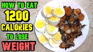 How To Eat 1200 Calories A Day To Lose Weight