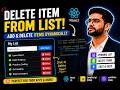 Delete Item from List