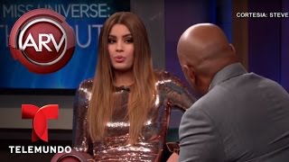 Ariadna Gutiérrez llora tras encuentro con Steve Harvey | Al Rojo Vivo | Telemundo