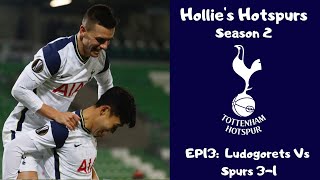 Ludogorets Vs Tottenham 1-3 - Hollie's Hotspurs EP13 Season 2