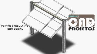 Projeto Portão Basculante | SolidWorks Basic Motion