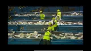 Recycling on the inside: Materials recovery facility (MRF)