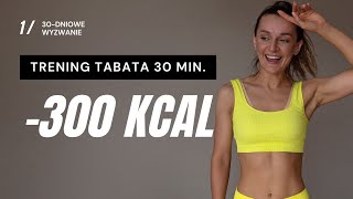 WYZWANIE JESIEŃ 🔥1: Trening odchudzający TABATA -300 KCAL