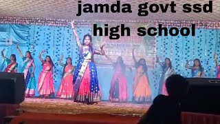 jamda govt. (ssd) high school annual function 2025 girls group dance video