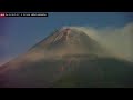 Oct 18, 2024: Full Moon Volcanic Eruptions of Merapi Volcano in 4K Ultra HD